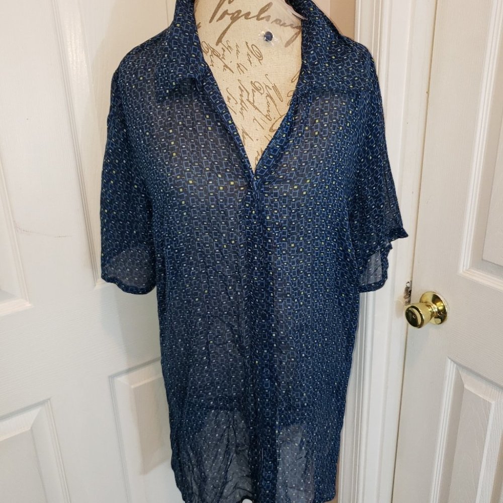 Avenue sheer blouse NWT sz 18/20